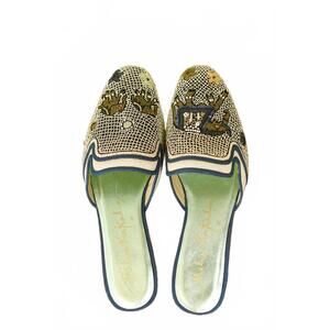 NEW MEHER KAKALIA women's kip slippers in magma white/milk